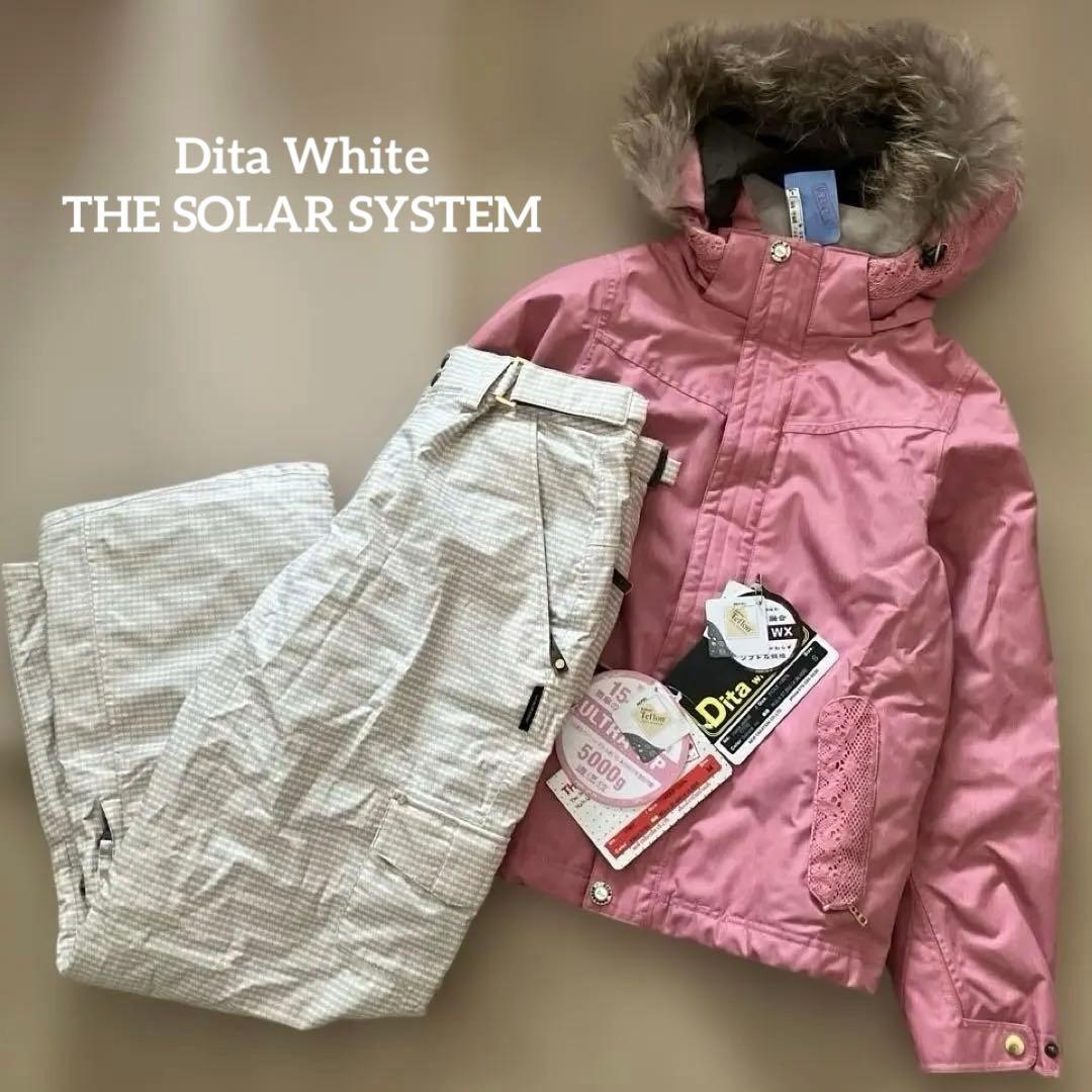 ◾️スノボウェア◾️ 上下セット(グローブおまけ) ｜Dita White｜レア♡