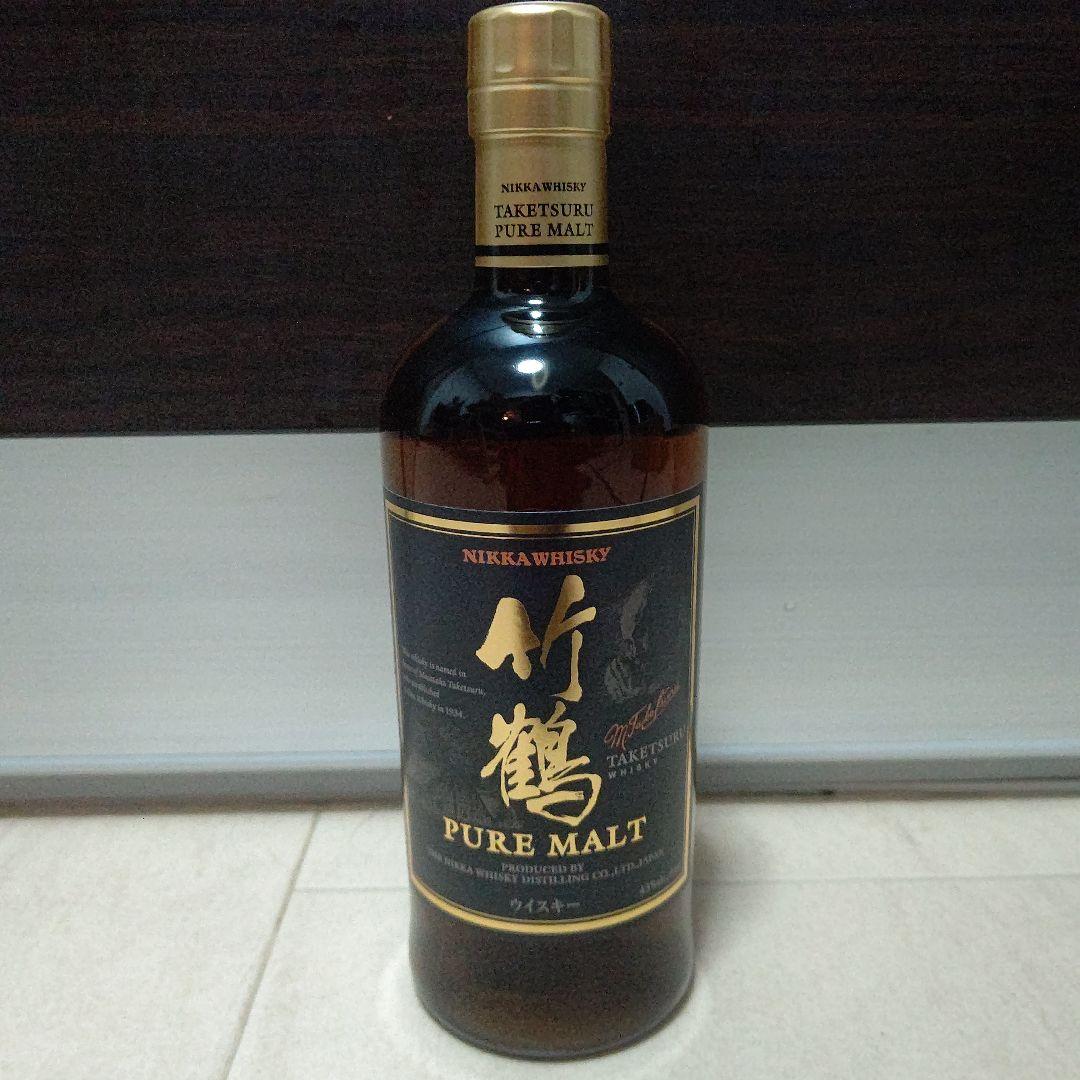 希少・未開栓 NIKKA 竹鶴 ピュアモルト ウイスキー 700ml 旧ラベル
