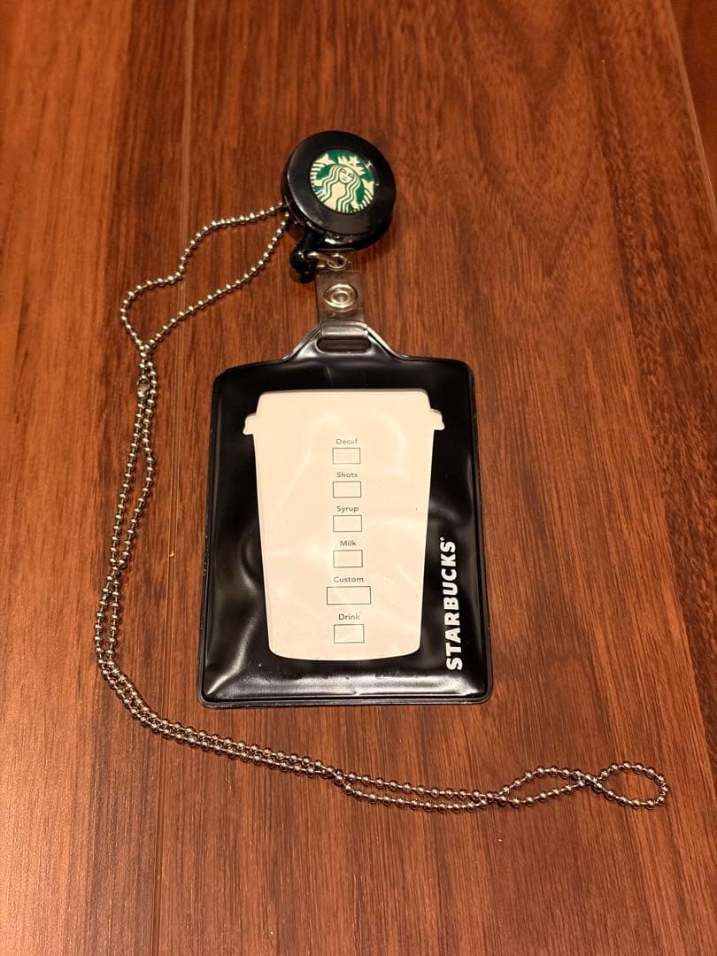 【非売品】スタバ 日本上陸15周年 IDカードホルダー　従業員限定