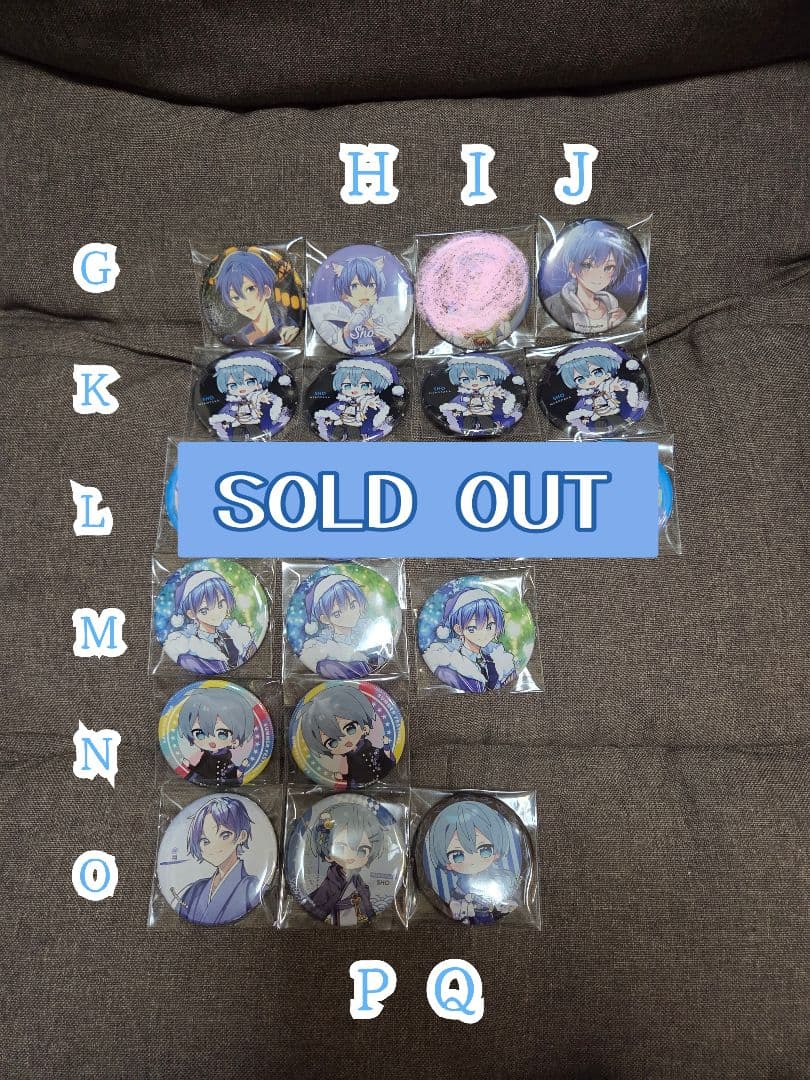 【バラ売り可】サムライ翔缶バッジセット 32個