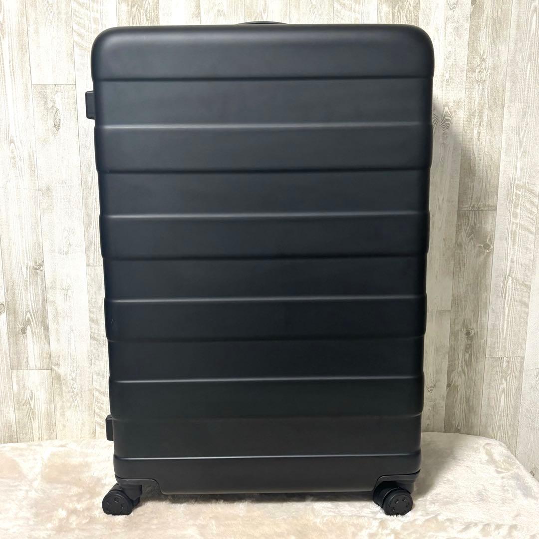 無印良品 105L スーツケース ハードキャリーケース バーを自由に調節できる
