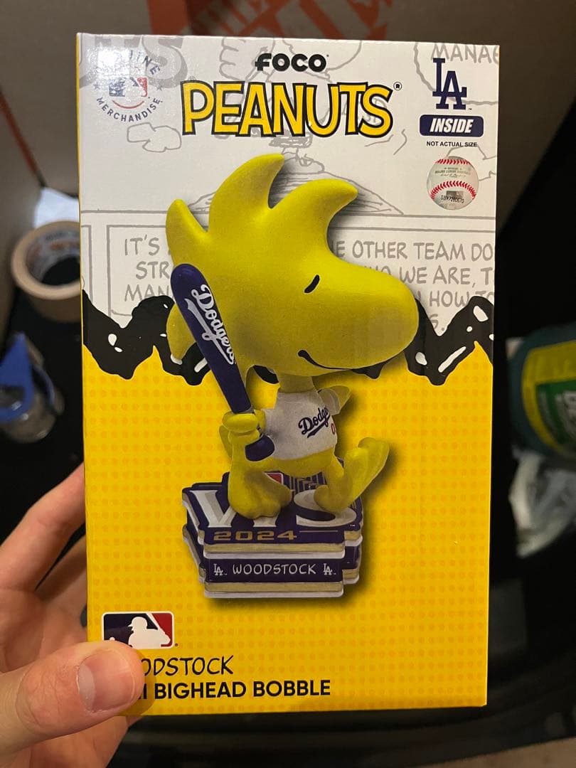世界150個限定生産!! ウッドストック 2024ワールドシリーズボブルヘッド