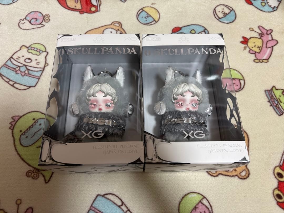 ① SKULLPANDA XG ぬいぐるみ 2体セット