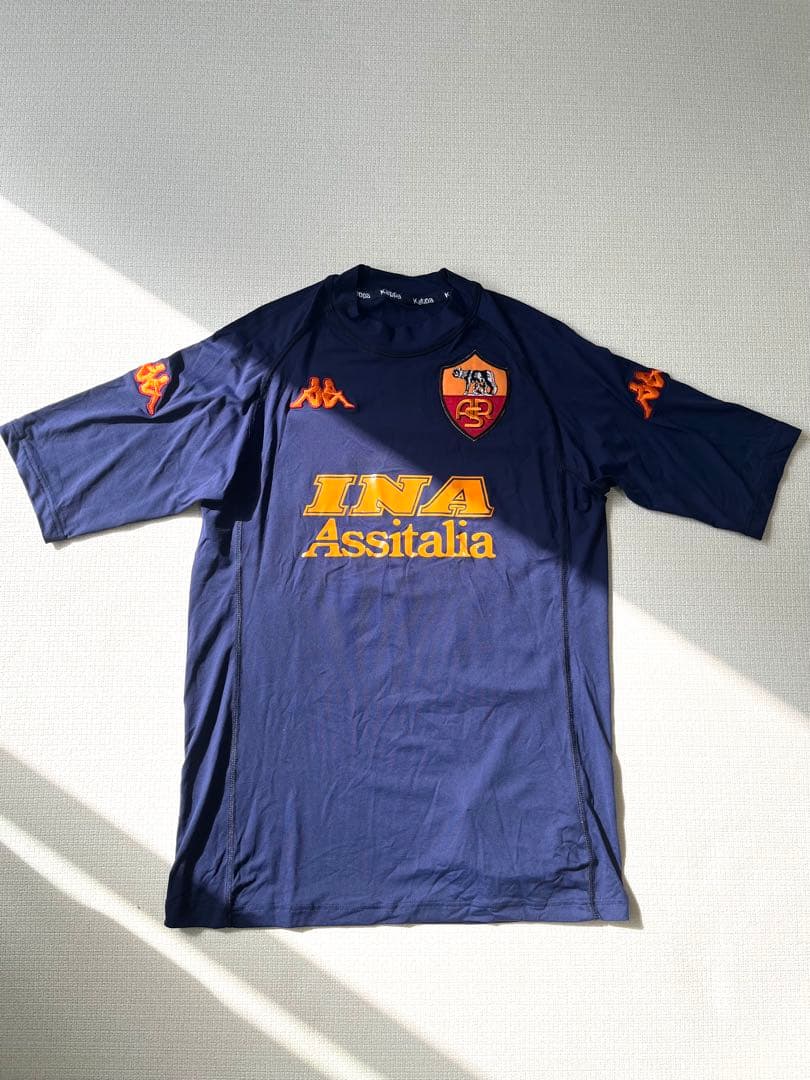 【新品未使用】【ローマで 購入】2000-2001年 AS Roma アウェイ