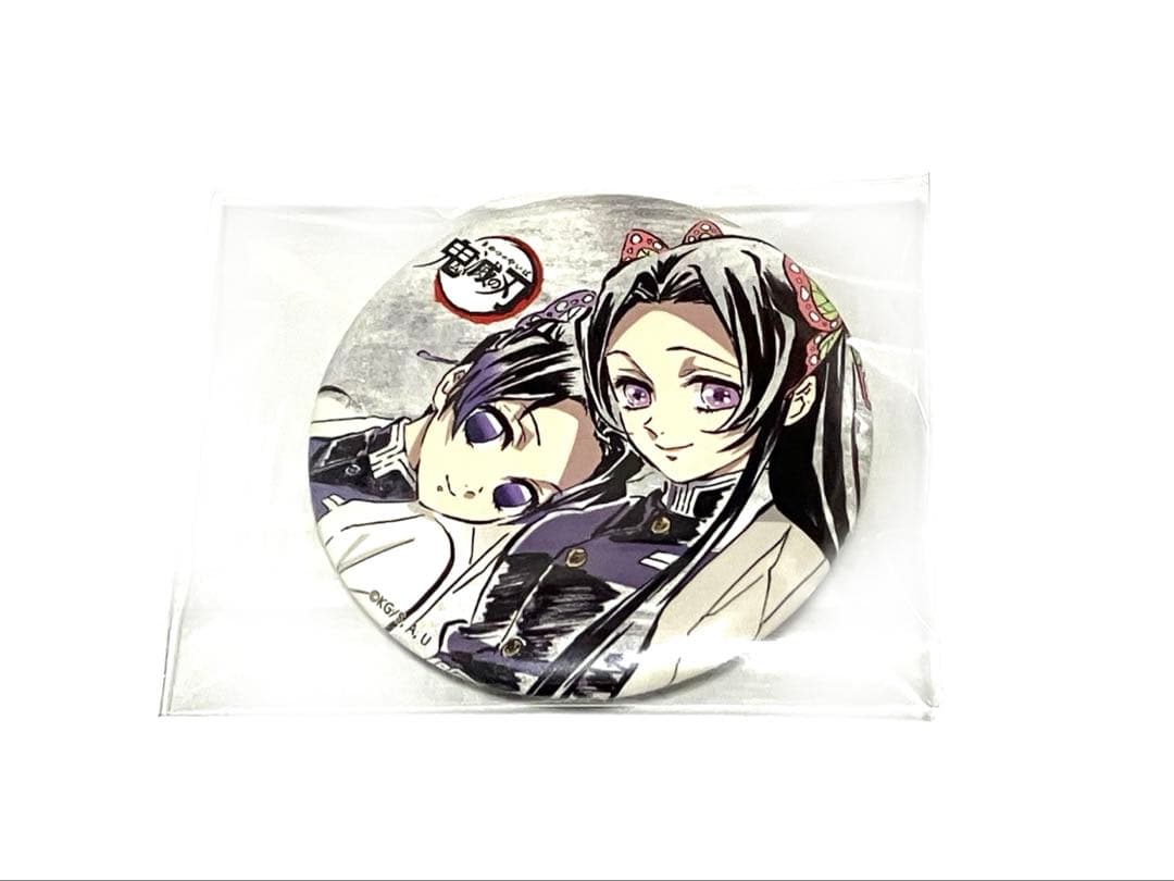 鬼滅の刃 全集中展 幕間画 参 胡蝶しのぶ 胡蝶カナエ 缶バッジ