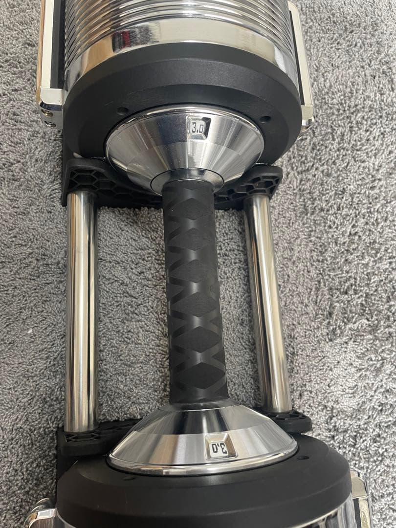 ライシン メタルダンベル 1kg刻み 32kg 可変式ダンベル ②