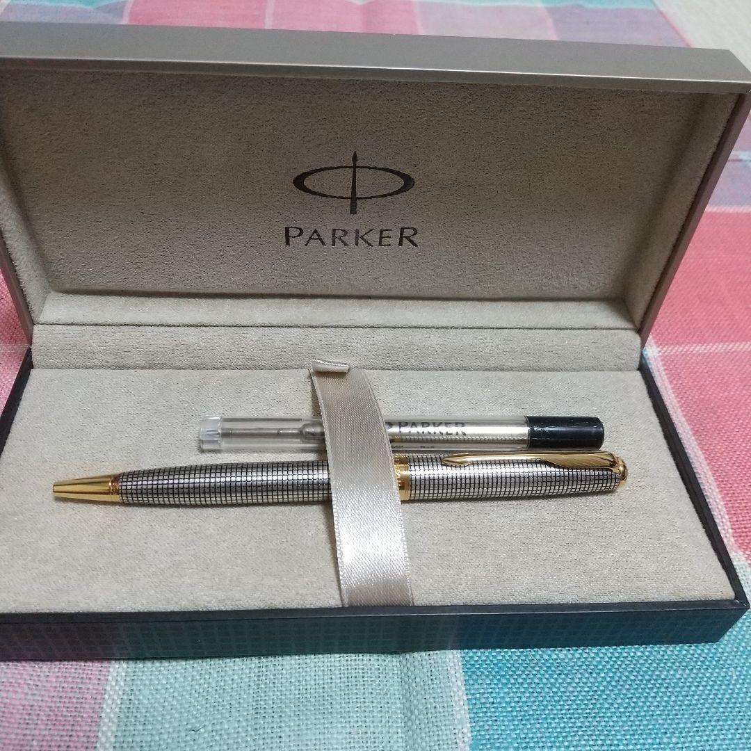 パーカー ソネット プレミアム シズレGT スターリングシルバー ボールペン